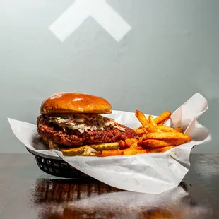 Hot Chicken Sandwich!