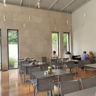 the interior of a restaurant