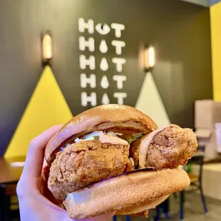 Sammich w/ chicken tenders ($14)