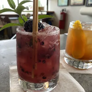 Hand made cocktails