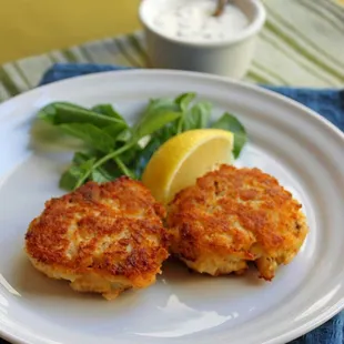 Maryland style crab cakes