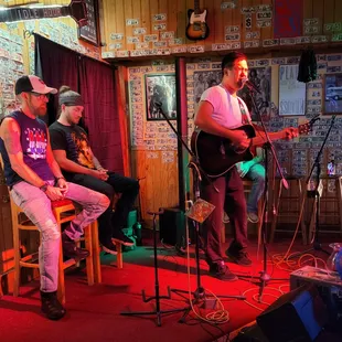 A group of talented songwriters during our Songwriter tour