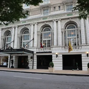 The Hermitage Hotel - one of the many stops on our historical walking tour