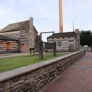 Ft Nashborough, the original settlement of Nashville. See this on any one of our downtown walking tours!