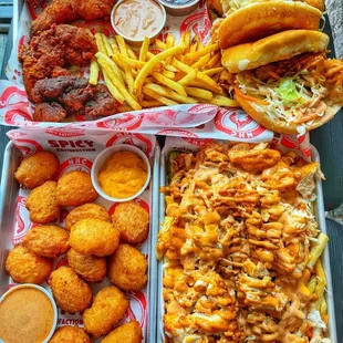 food, fish and chips