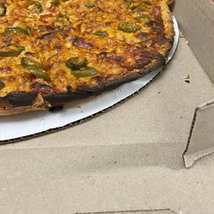 a pizza in a box