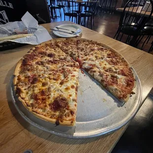 Sausage and pepperoni
