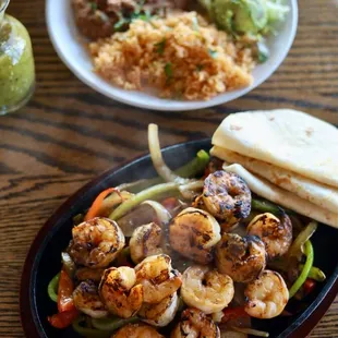 Shrimp Fajitas