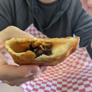 Cheese &amp; Plantain empanada