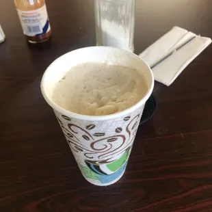 Cafe con leche. Best coffee ever, the Venezuelan cafe con leche. Superb!