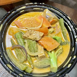 Red Curry Vegetables