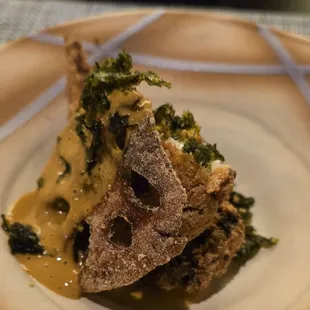 Deep Fried puffer fish