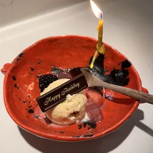 HOUSE MADE FIG &amp; MISO ICECREAM