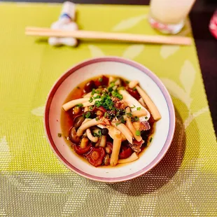 Spanish octopus agedashi