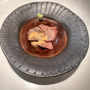 Seared Japanese Kobujime Wagu