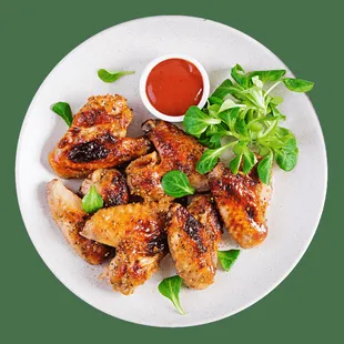 bbq chicken, poultry, chicken wings and fried chicken, chicken, chicken wings, fried chicken, food, fried chicken wings, bbq wings