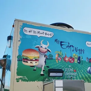 Vegetarian food truck