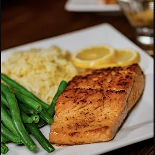 Salmon dinner