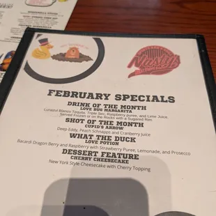 February specials 2025