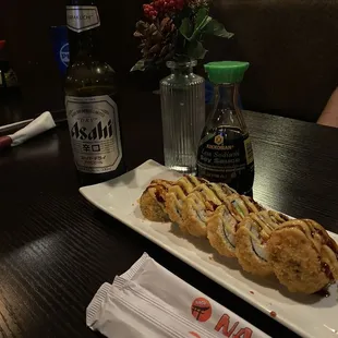 Asian beer and Sunday Morning Roll
