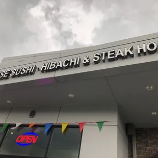 Outside of restaurant