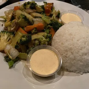 Vegetable Hibachi