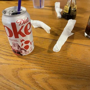 Canned soda only- $2.50 a can
