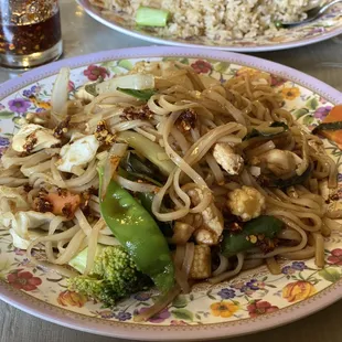 Chicken Basil Noodles