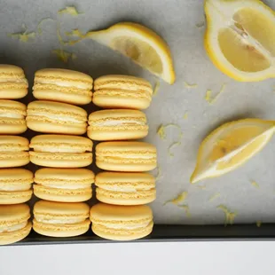 Introducing Lemon French Macarons! 

Natalie's Bakery is excited to brighten your day with our Lemon French Macarons