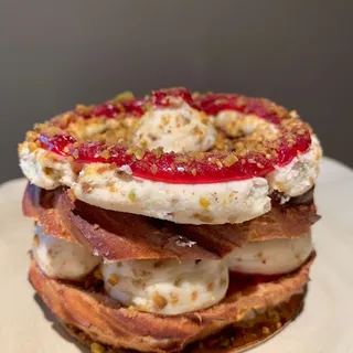 Raspberry Pistachio clair