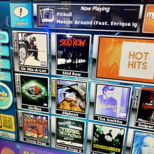 the app on the tv
