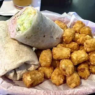 Turkey bacon wrap