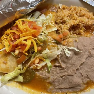 a plate of food