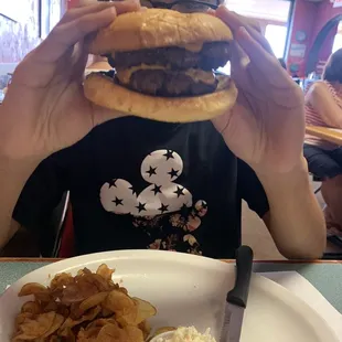 Double burger