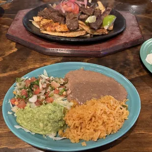 Combo fajitas for two