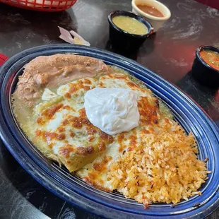 Enchiladas Verdes