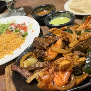 a plate of food on a table