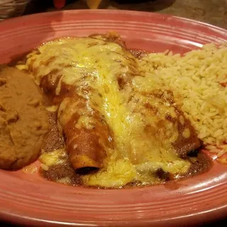 Enchiladas al Carbon Dinner