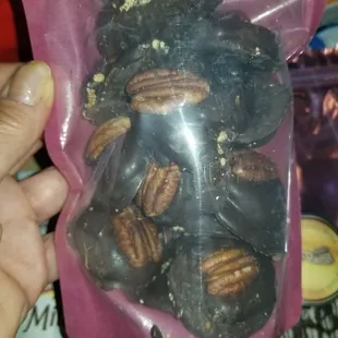 Dark chocolate pretzel turtles.  Omg so delish! You cannot eat just one.