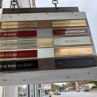 List of all the vendors that work out of this location