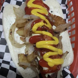 Amazing bacon wrap hotdogs!!!