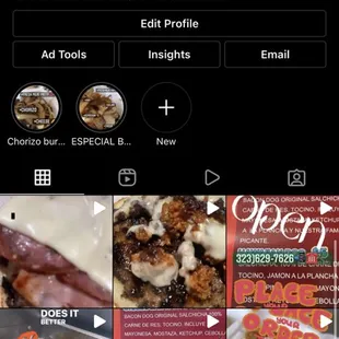Follow us on our instagram https://instagram.com/_nate_doggs_?utm_medium=copy_link @_nate_doggs to view all our amazing foods we create