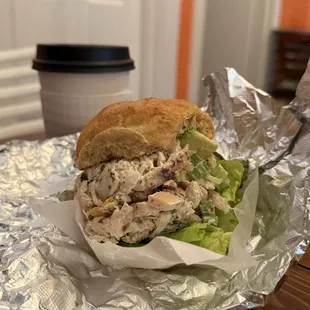 Chicken salad sandwich