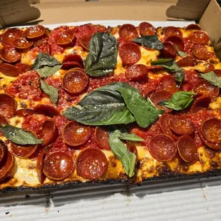 Nate's pizza delivered to us with special care and attention! The BEST!