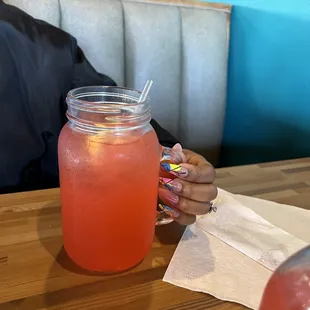 Strawberry lemonade