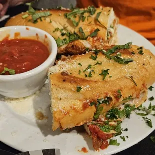 Chicken parmigiana sub