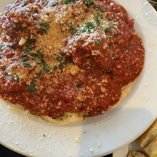 Spaghetti and Meatballs