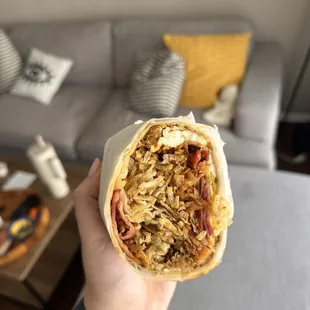Bacon Breakfast Burrito