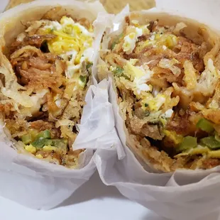 Sausage Two Egg Sandwich