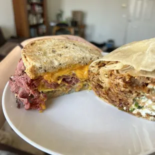 Hot Pastrami Sandwich